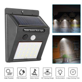 Solar Light 20 LEDs Outdoor PIR Motion Sensor Lights IP65 Waterproof 120 Degree Sensing Wide Angle Lighting - Black Solar Light 20 LEDs Outdoor PIR Motion Sensor Lights IP65 Waterproof 120 Degree Sensing Wide Angle Lighting - Black